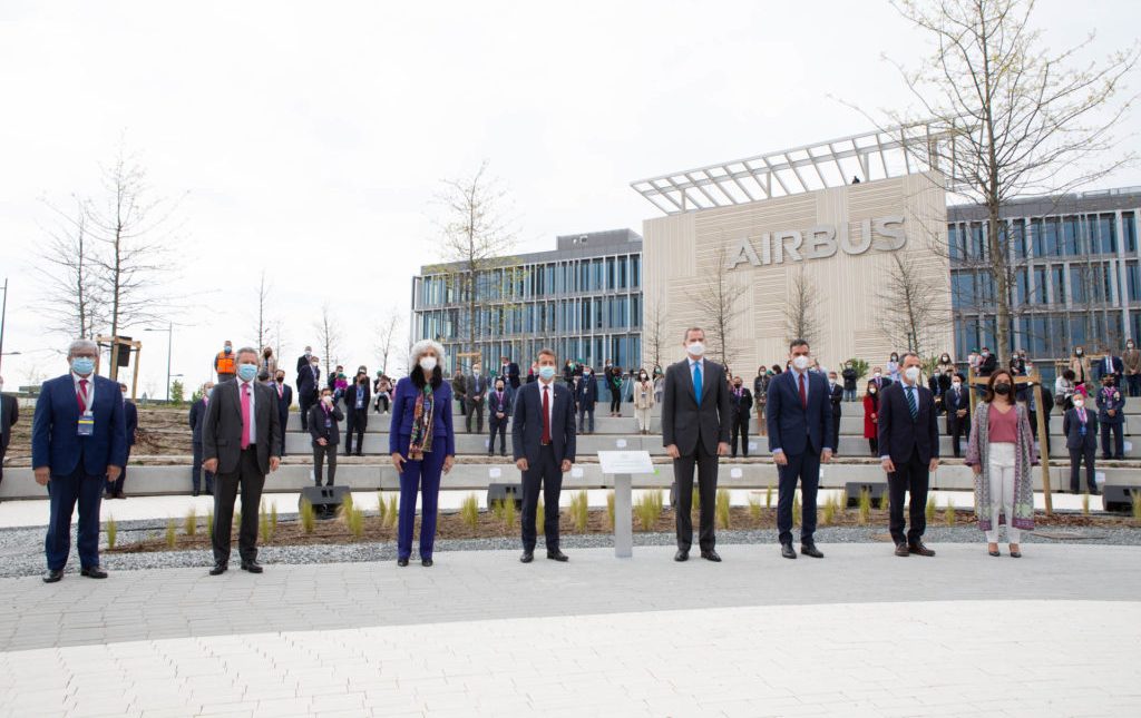 Inauguration of the the Airbus campus
